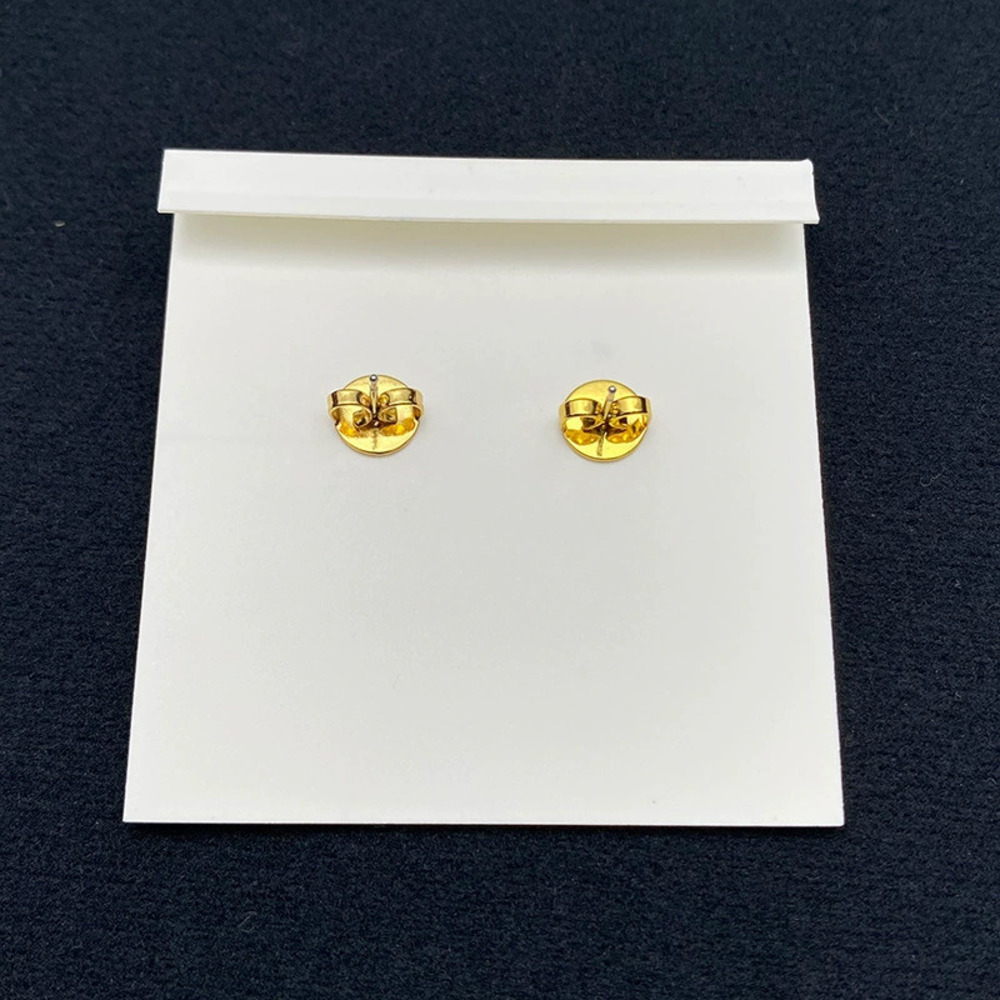 Tory Burch Clover Shell Inlay Earrings - Picture 4 of 6